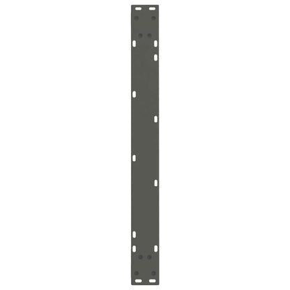 vidaXL Dining Table Legs V-Shape 3 pcs Anthracite 80x(72-73,3) cm Steel