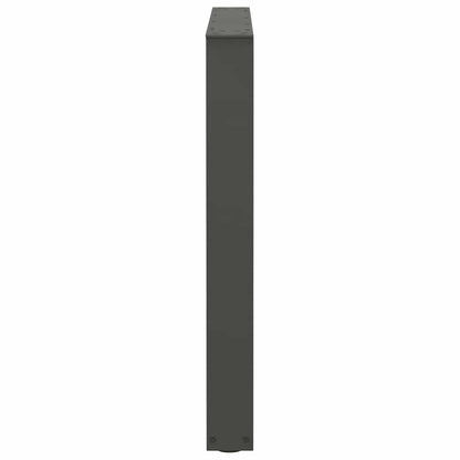 vidaXL Dining Table Legs V-Shape 3 pcs Anthracite 90x(72-73.3) cm Steel