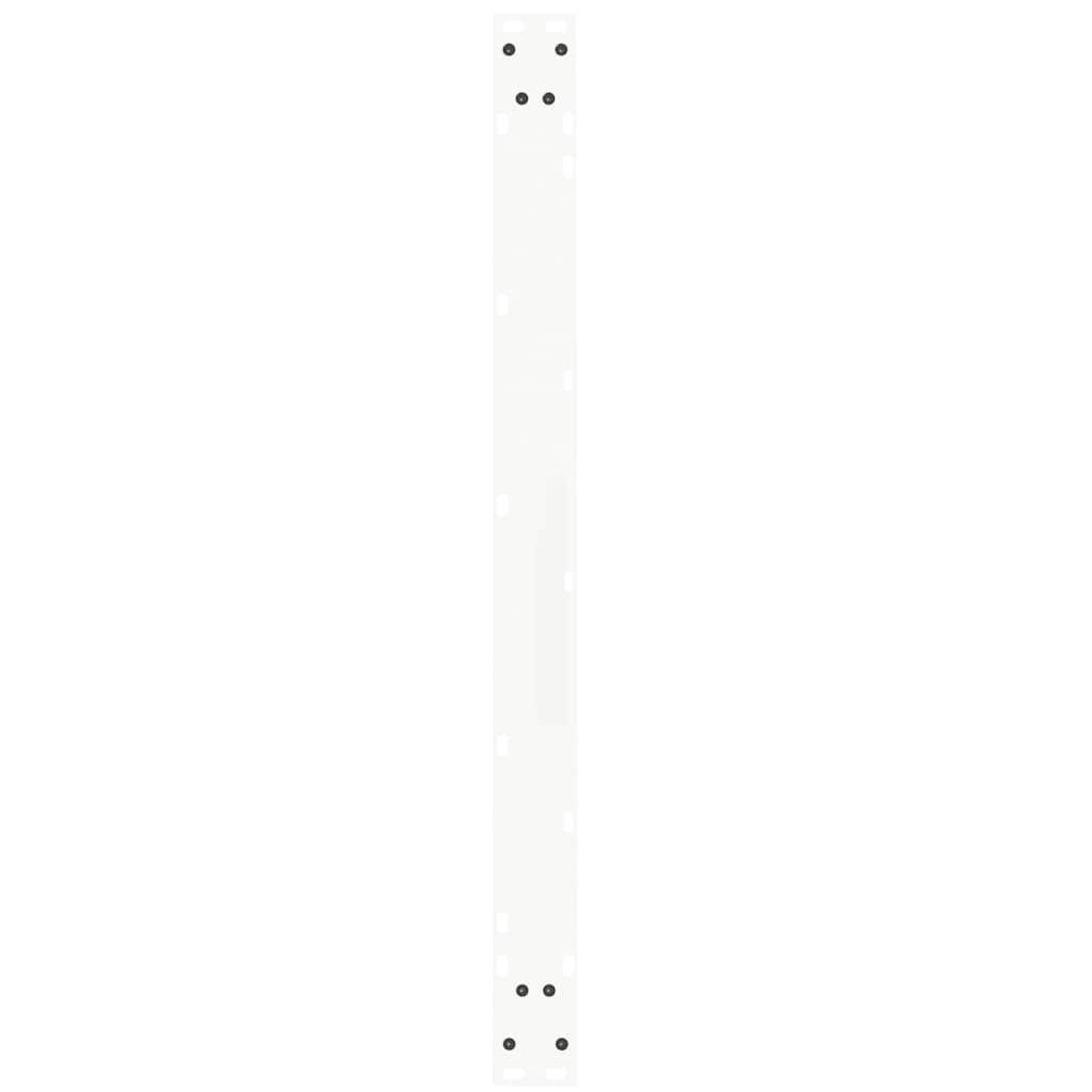 vidaXL Dining Table Legs V-Shape 3 pcs White 100x(72-73.3) cm Steel