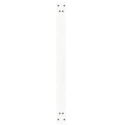 vidaXL Dining Table Legs V-Shape 3 pcs White 100x(72-73.3) cm Steel