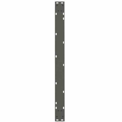 vidaXL Dining Table Legs V-Shape 3 pcs Anthracite 100x(72-73,3) cm Steel