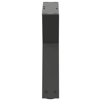 vidaXL Coffee Table Legs 2 pcs Anthracite 50x(30-31.3) cm Steel