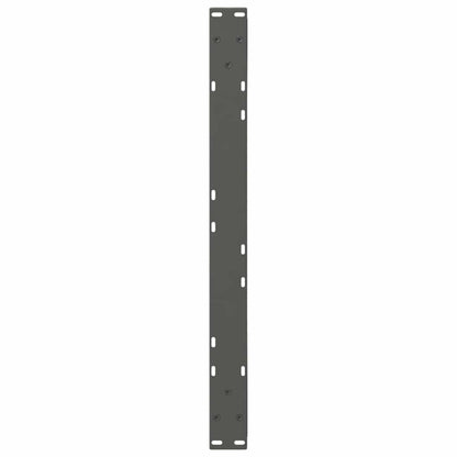 vidaXL Coffee Table Legs 2 pcs Anthracite 70x(30-31.3) cm Steel