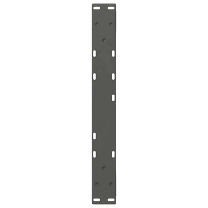 vidaXL Coffee Table Legs 2 pcs Anthracite 50x(42-43.3) cm Steel