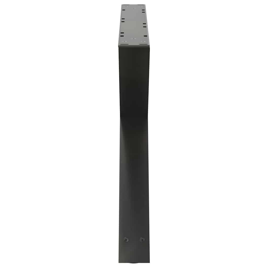 vidaXL Coffee Table Legs 2 pcs Anthracite 70x(42-43.3) cm Steel