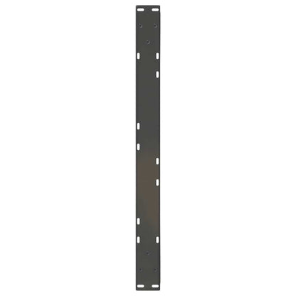 vidaXL Coffee Table Legs 2 pcs Anthracite 70x(42-43.3) cm Steel