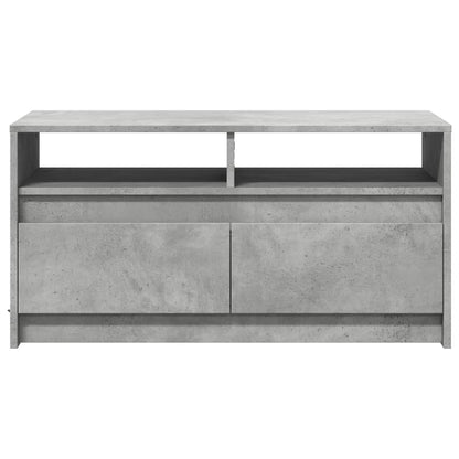 vidaXL Coffee Table with LED Lights Concrete Grey Engineered Wood