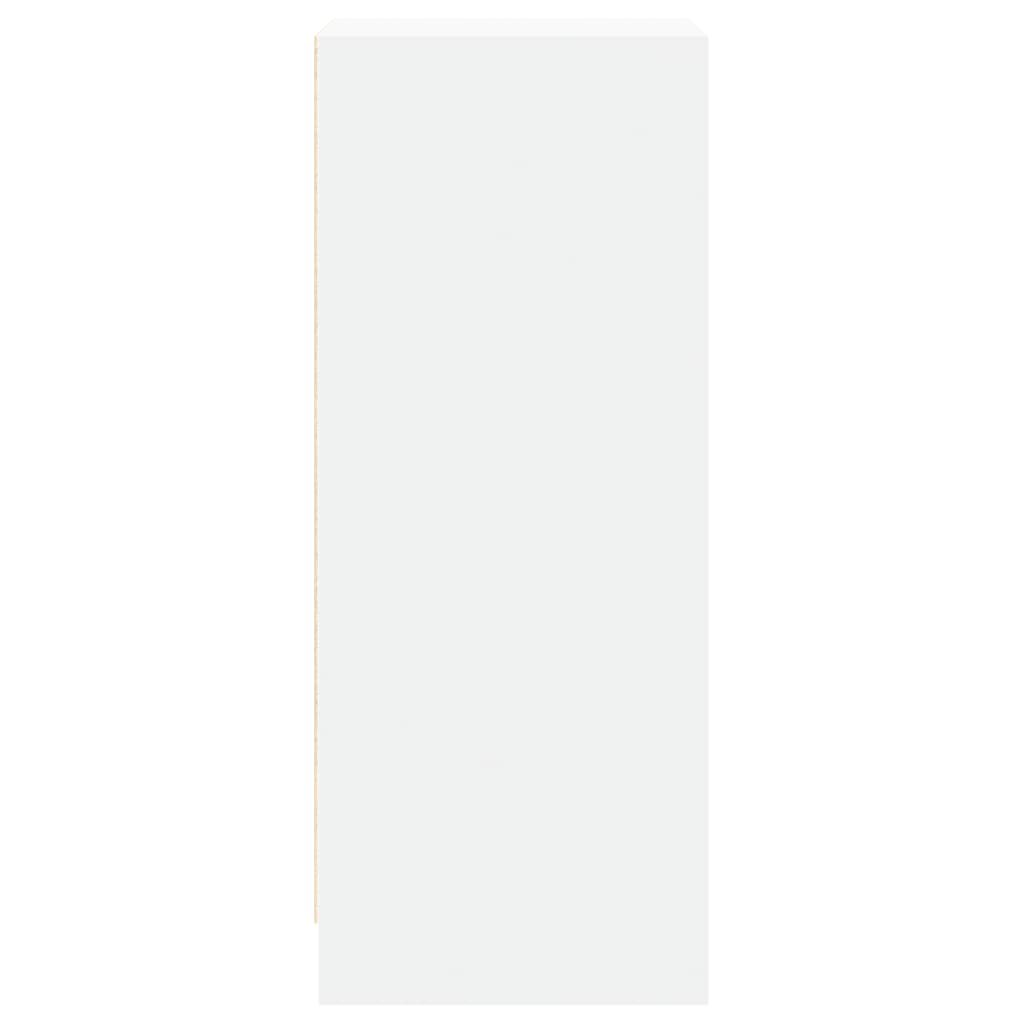 vidaXL Sideboard with LED White 42.5x34x85 cm Engineered Wood