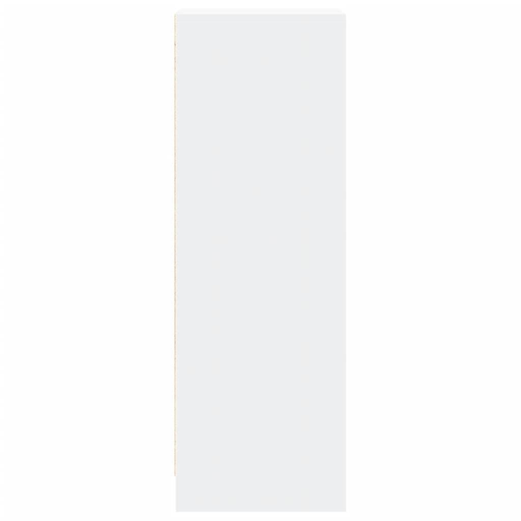 vidaXL Sideboard with LED White 42.5x34x100 cm Engineered Wood