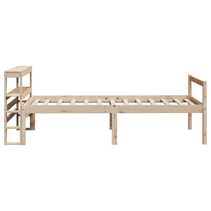 vidaXL Senior Bed with Headboard without Mattress 75x190 cm Small Single