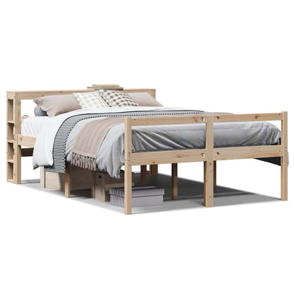 vidaXL Senior Bed with Headboard without Mattress 160x200 cm