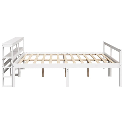 vidaXL Senior Bed with Headboard without Mattress White 180x200 cm