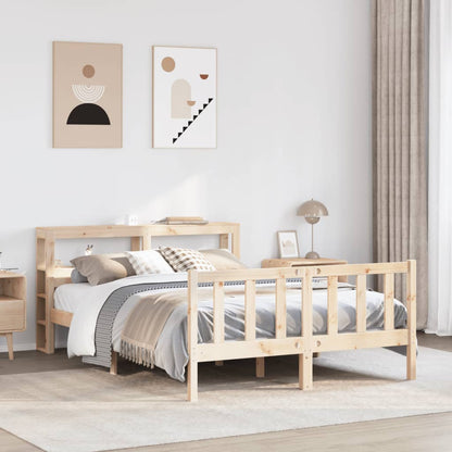 vidaXL Bed Frame without Mattress 160x200 cm Solid Wood Pine