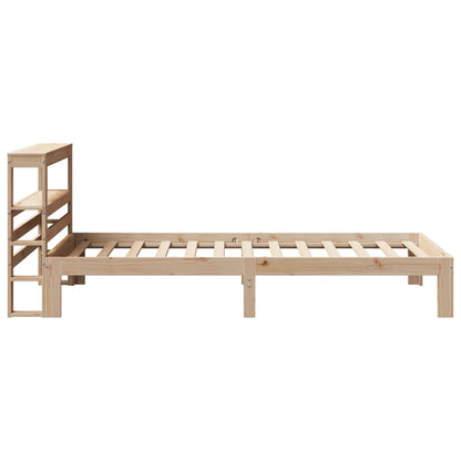 vidaXL Bed Frame with Headboard without Mattress 90x200 cm