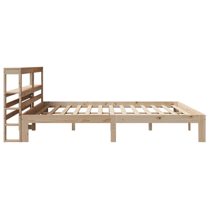 vidaXL Bed Frame with Headboard without Mattress 180x200 cm Super King