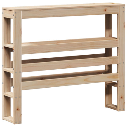 vidaXL Bed Frame with Headboard without Mattress 90x200 cm