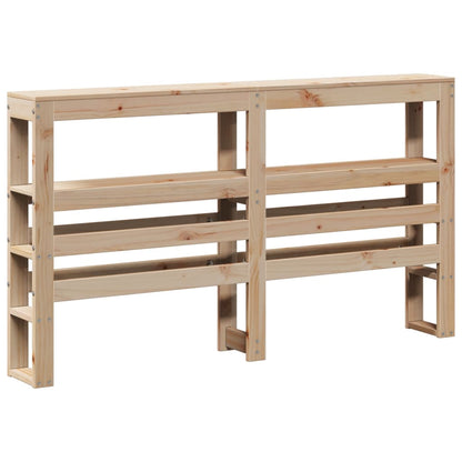 vidaXL Bed Frame with Headboard without Mattress 120x200 cm
