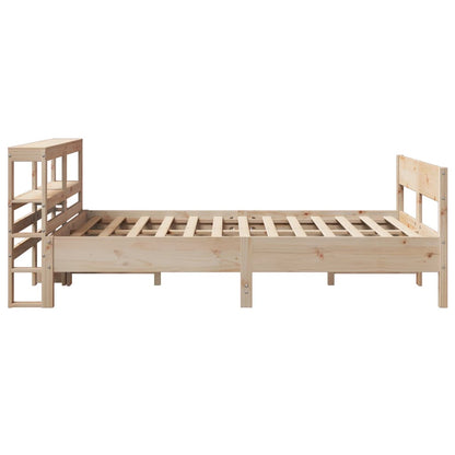 vidaXL Bed Frame without Mattress 120x200 cm Solid Wood Pine