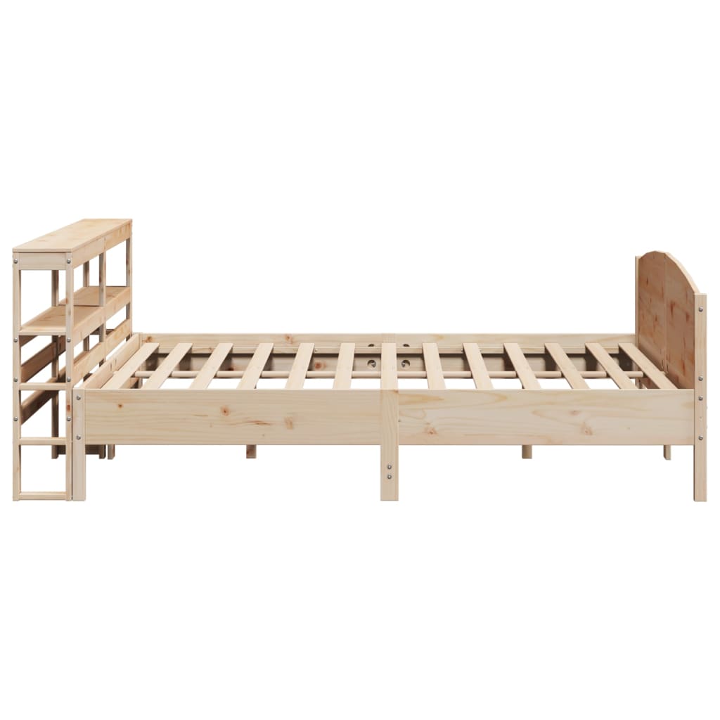 vidaXL Bed Frame without Mattress 180x200 cm Super King Solid Wood Pine