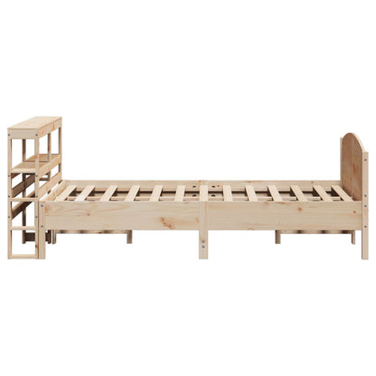 vidaXL Bed Frame without Mattress 160x200 cm Solid Wood Pine