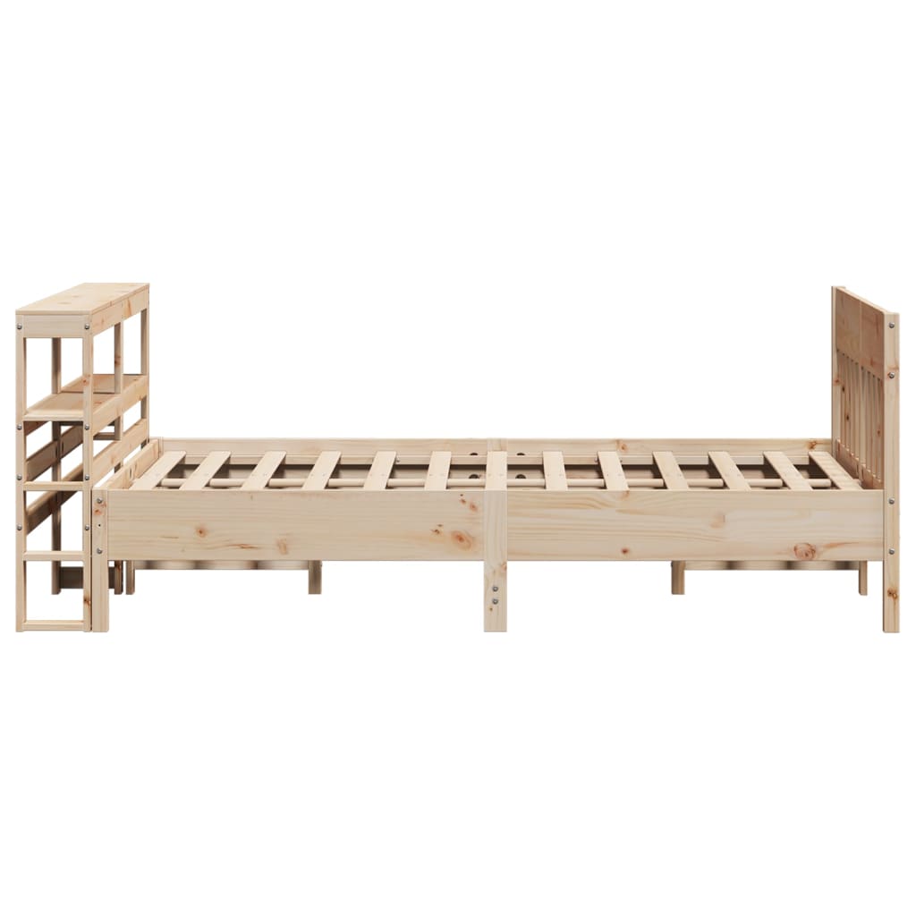 vidaXL Bed Frame without Mattress 120x200 cm Solid Wood Pine
