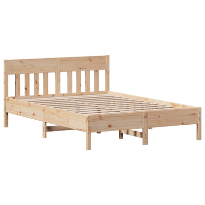 vidaXL Bed Frame without Mattress 120x200 cm Solid Wood Pine