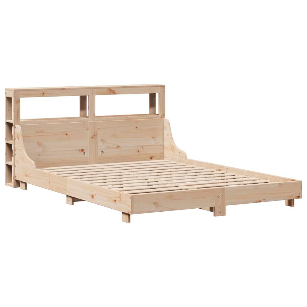 vidaXL Bed Frame without Mattress 160x200 cm Solid Wood Pine