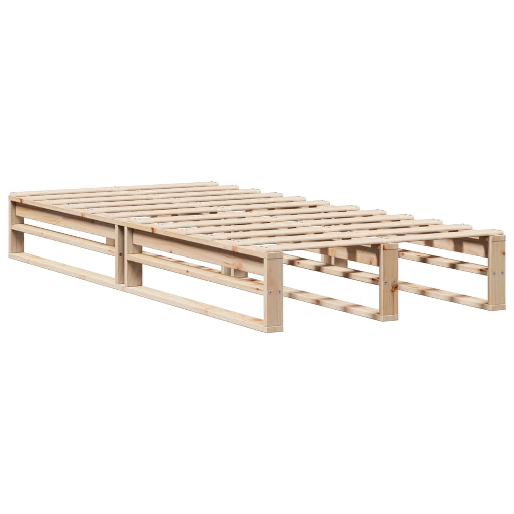 vidaXL Bed Frame without Mattress 90x200 cm Solid Wood Pine