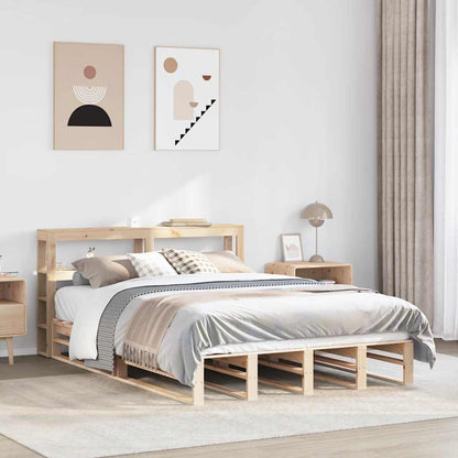 vidaXL Bed Frame without Mattress 120x200 cm Solid Wood Pine