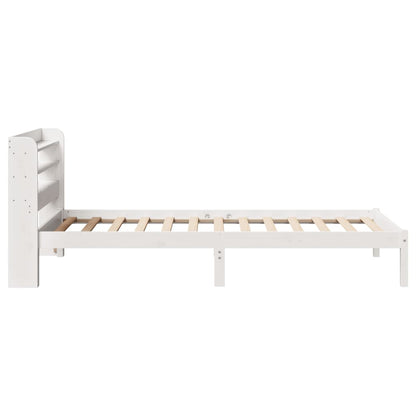 vidaXL Bed Frame without Mattress White 100x200 cm Solid Wood Pine