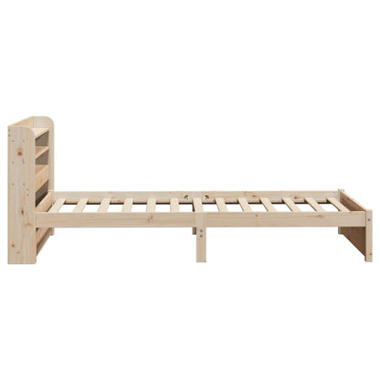vidaXL Bed Frame with Headboard without Mattress 75x190 cm