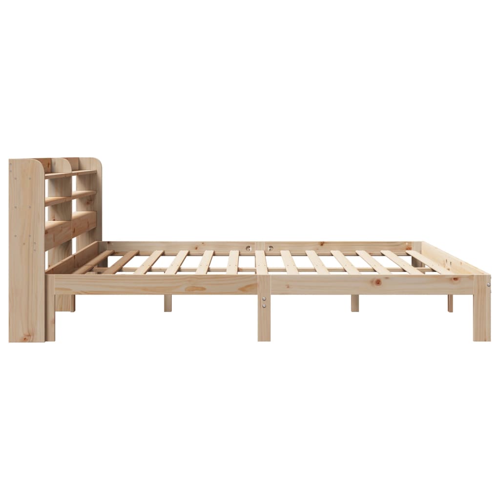 vidaXL Bed Frame with Headboard without Mattress 200x200 cm