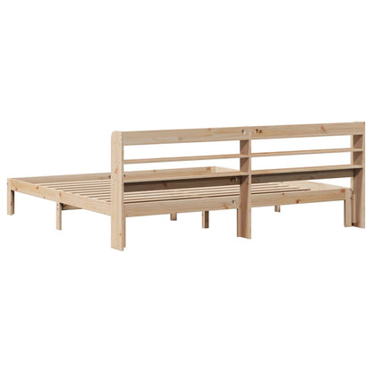 vidaXL Bed Frame with Headboard without Mattress 200x200 cm