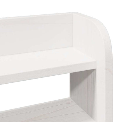 vidaXL Bed Frame without Mattress White 140x200 cm Solid Wood Pine