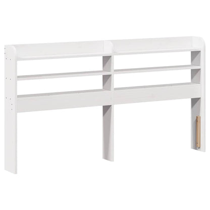 vidaXL Bed Frame without Mattress White 100x200 cm Solid Wood Pine