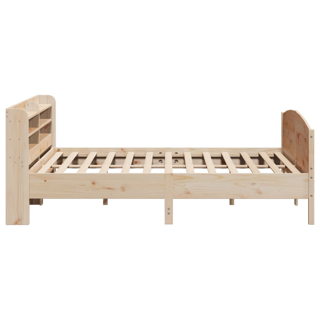 vidaXL Bed Frame without Mattress 180x200 cm Super King Solid Wood Pine