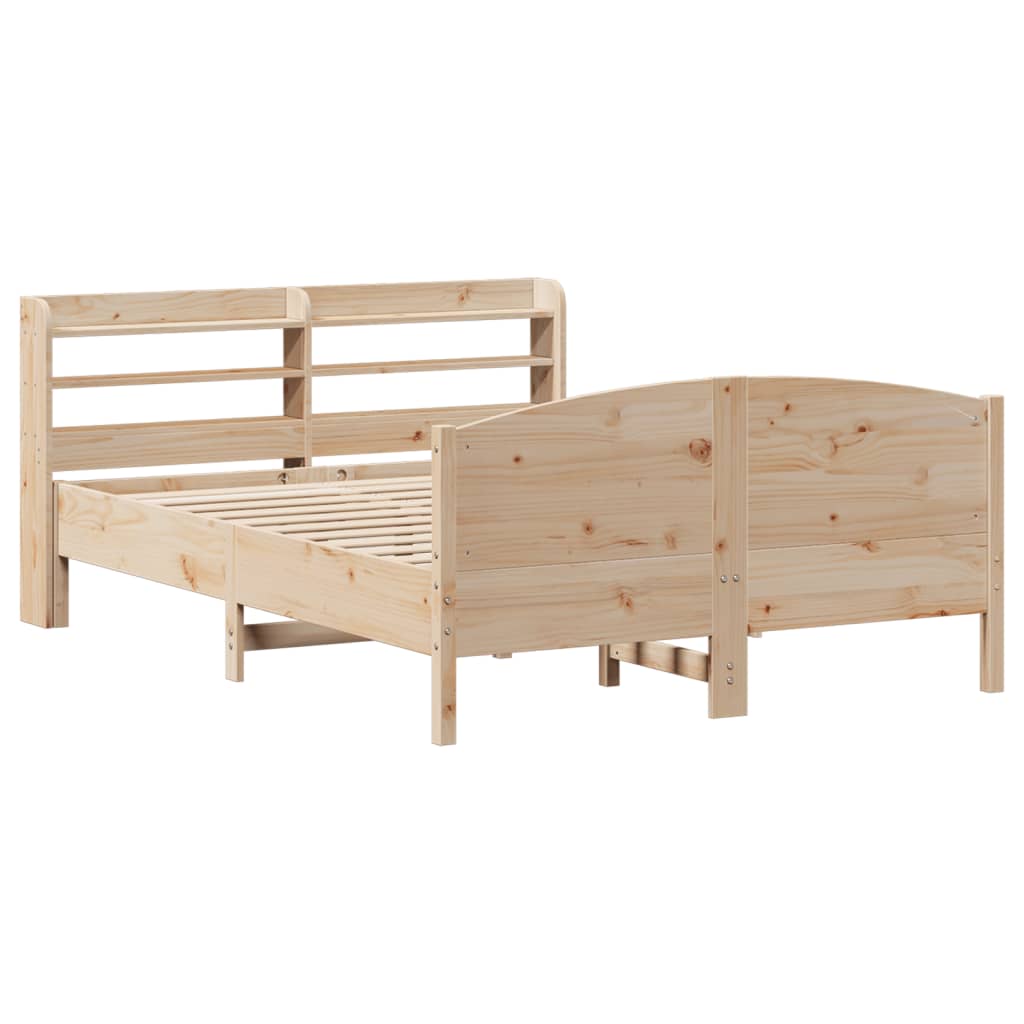 vidaXL Bed Frame without Mattress 160x200 cm Solid Wood Pine