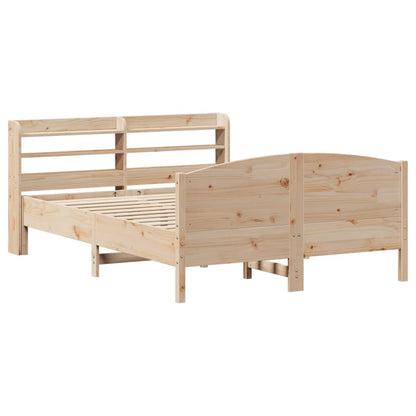 vidaXL Bed Frame without Mattress 160x200 cm Solid Wood Pine
