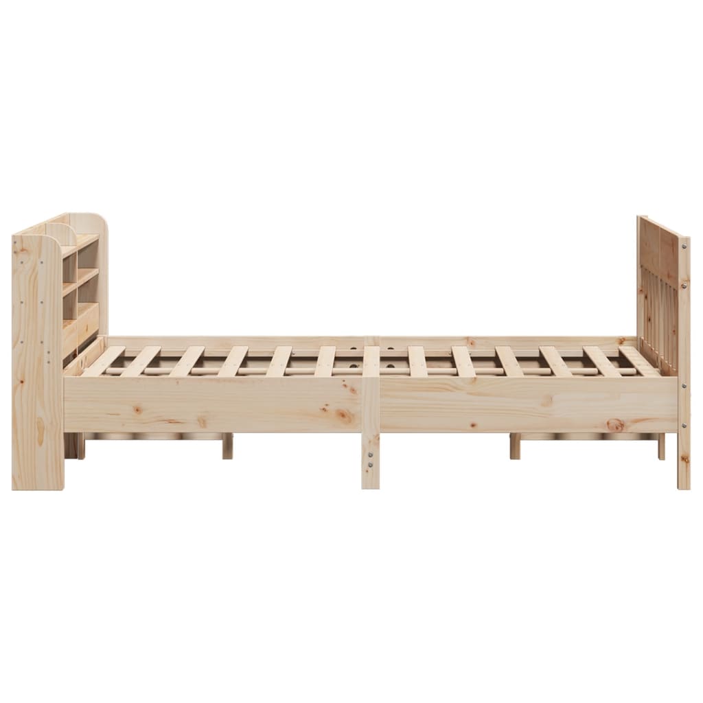 vidaXL Bed Frame without Mattress 160x200 cm Solid Wood Pine