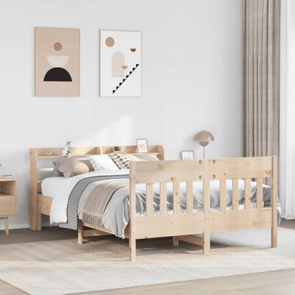 vidaXL Bed Frame without Mattress 160x200 cm Solid Wood Pine
