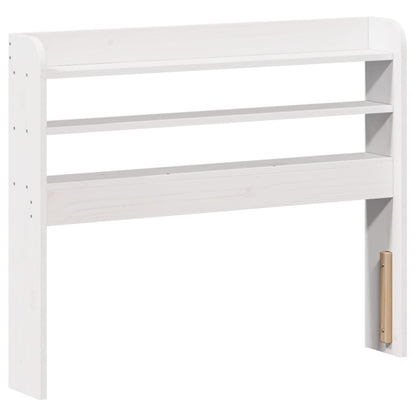 vidaXL Bed Frame without Mattress White 90x200 cm Solid Wood Pine