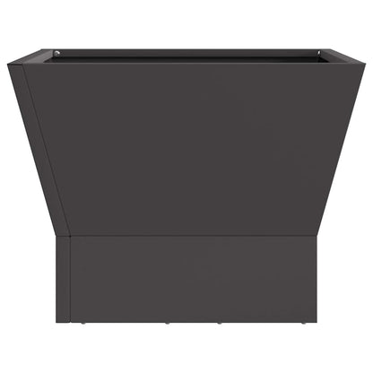 vidaXL Fire Pit Black 40 x 40 x 35 cm Steel