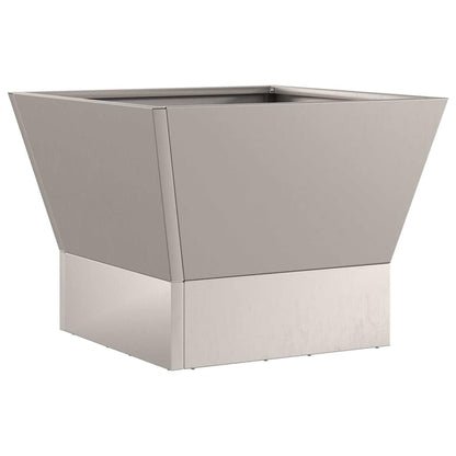 vidaXL Fire Pit Brown 40 x 40 x 35 cm Steel