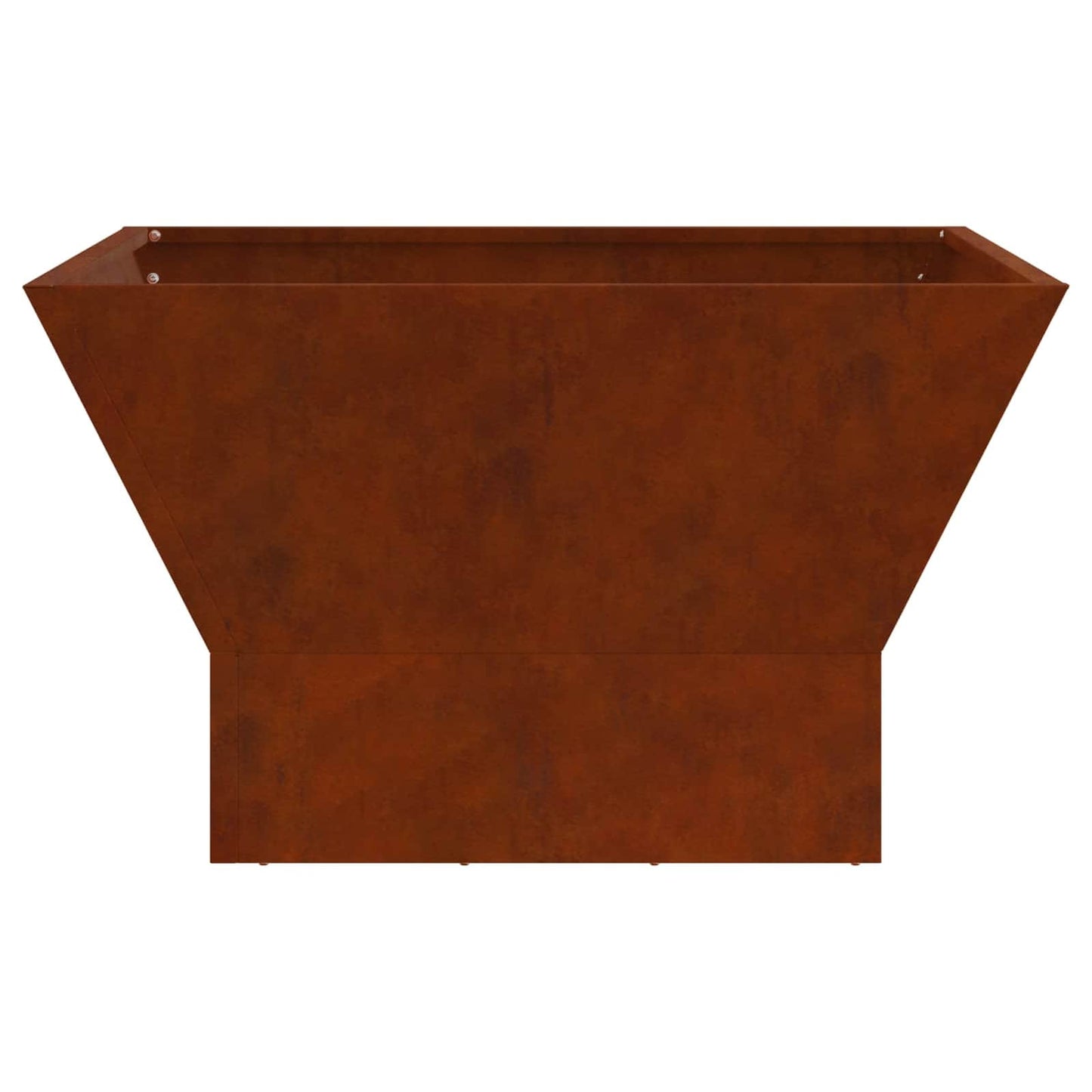 vidaXL Fire Pit Brown 60 x 60 x 35 cm Weathering Steel