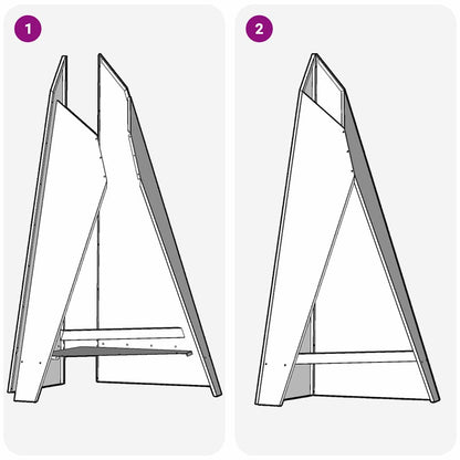 vidaXL Fire Pit Brown 58 x 40 x 100 cm Weathering steel
