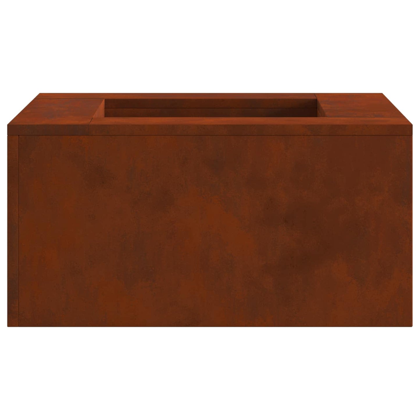 vidaXL Fire Pit Brown 60 x 60 x 30 cm Weathering Steel
