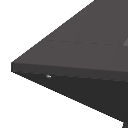 vidaXL Fire Pit Black 60 x 60 x 50 cm Cold-rolled steel