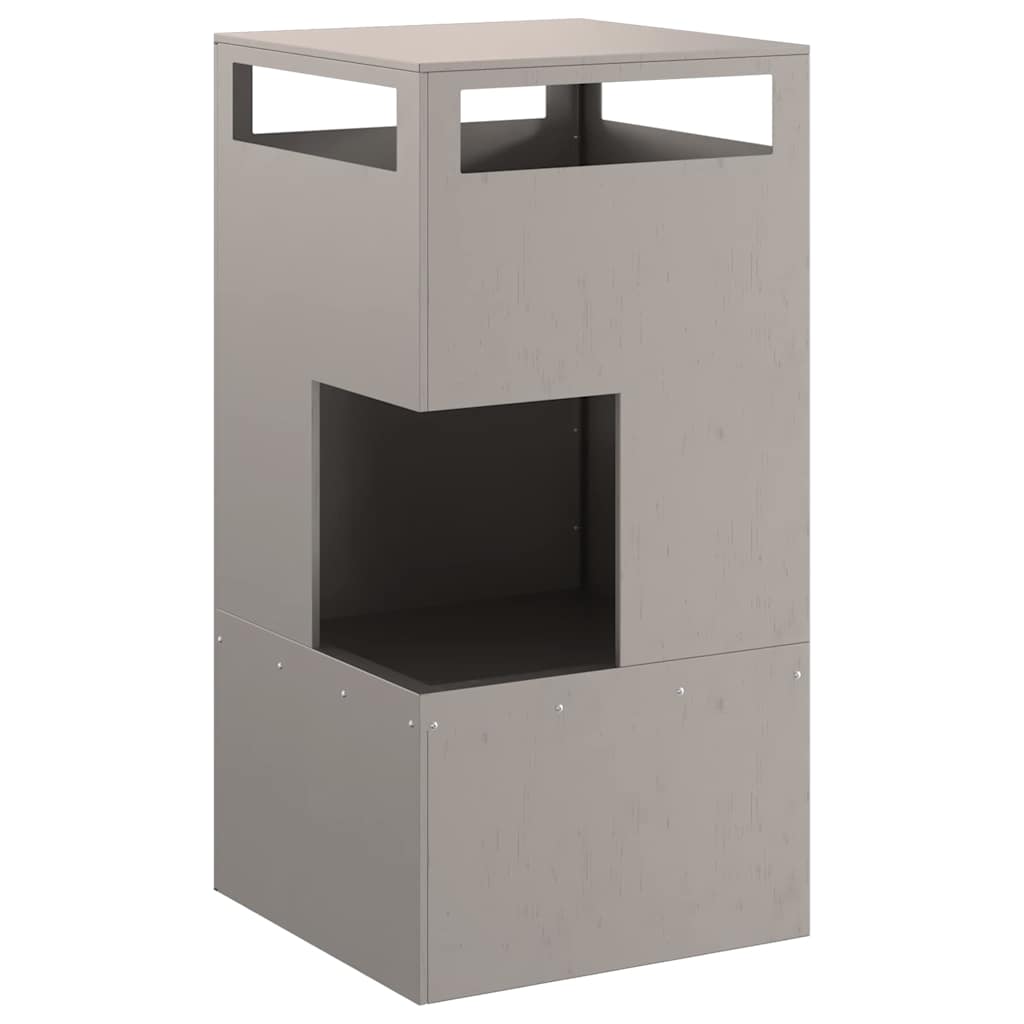 vidaXL Fire Pit Brown 50 x 50 x 100 cm Weathering Steel