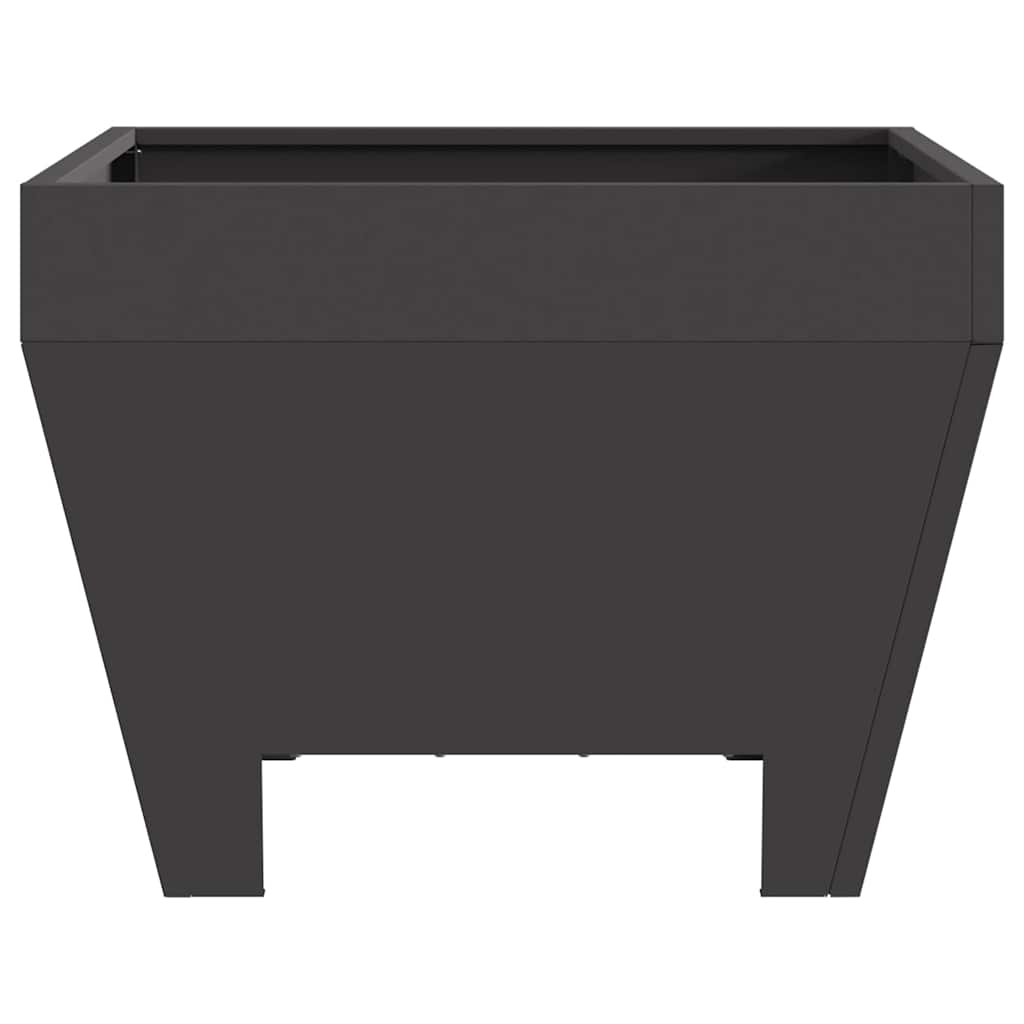vidaXL Fire Pit Black 50 x 50 x 38 cm Cold-rolled steel
