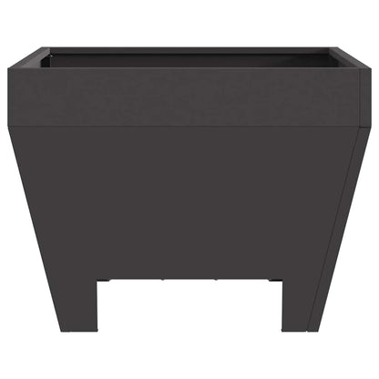 vidaXL Fire Pit Black 50 x 50 x 38 cm Cold-rolled steel